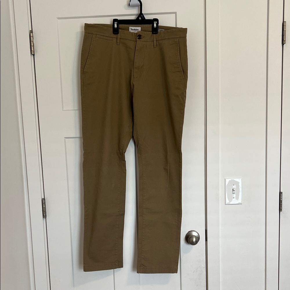 Goodfellow and Co Men's Brown Chinos 34x34